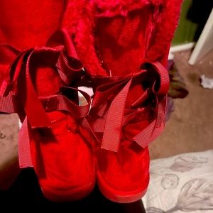 red boots size 13 women